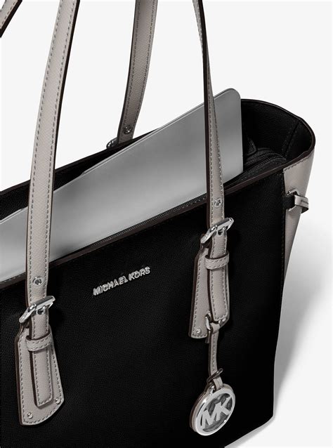 michael kors voyager medium tote bag|michael kors two tone bag.